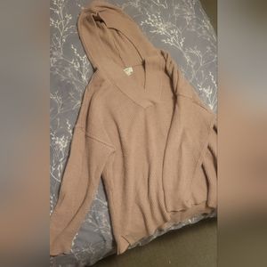 Aerie knitted hoodie